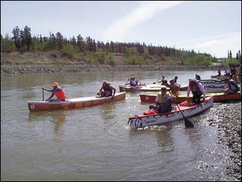 Yukon River Quest underway!